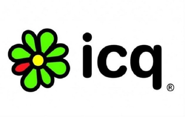 Logo do ICQ, aplicativo de mensageria.